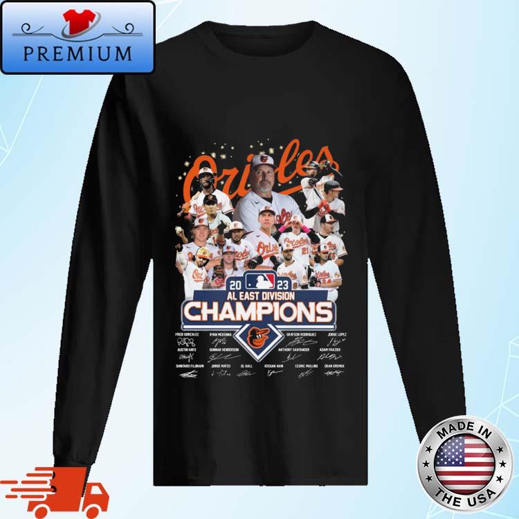 Original Baltimore Orioles 2023 American League East Division Champions  Shirt,Sweater, Hoodie, And Long Sleeved, Ladies, Tank Top