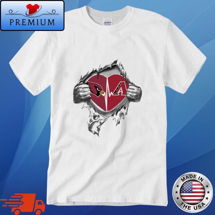 Blood Inside Me Arizona Cardinals And Arizona Diamondbacks 2023 shirt -  Guineashirt Premium ™ LLC