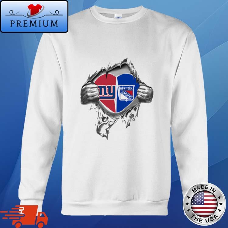 Official Blood Inside Me New York Giants And New York Mets 2023 shirt,Sweater,  Hoodie, And Long Sleeved, Ladies, Tank Top