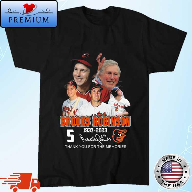 Official 1937 2023 Brooks Robinson Thank You For The Memories Signature T- shirt, hoodie, sweater, long sleeve and tank top