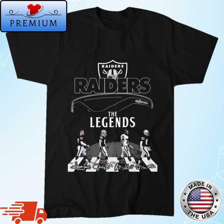 Oakland Raiders Legends signatures shirt, hoodie, sweater, long