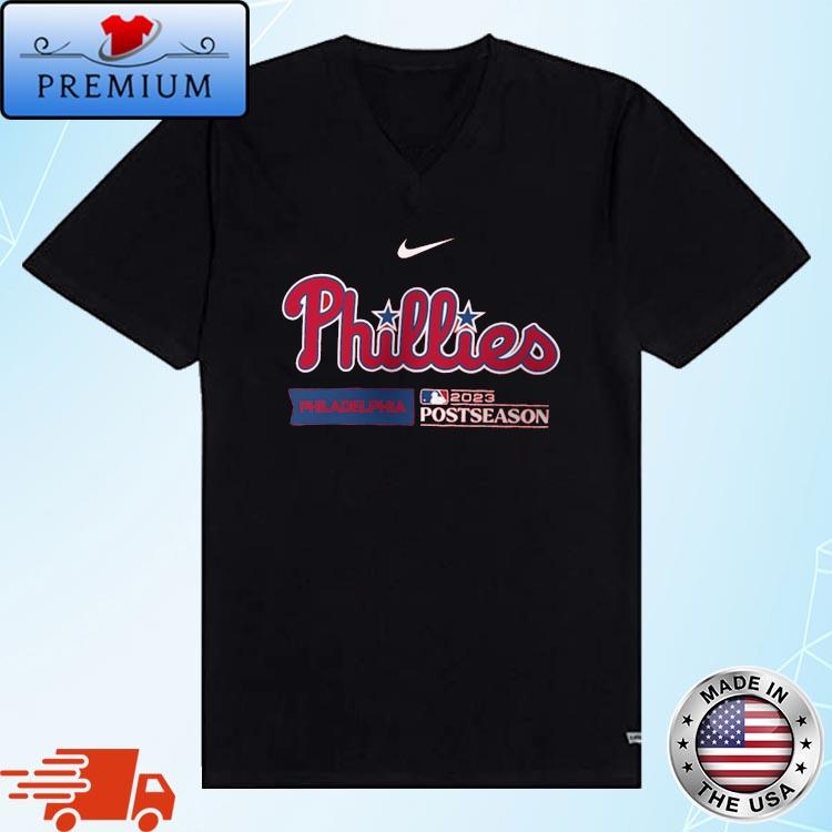 Official Philadelphia Phillies Nike 2023 Postseason Authentic Collection  Dugout T-Shirt,Sweater, Hoodie, And Long Sleeved, Ladies, Tank Top