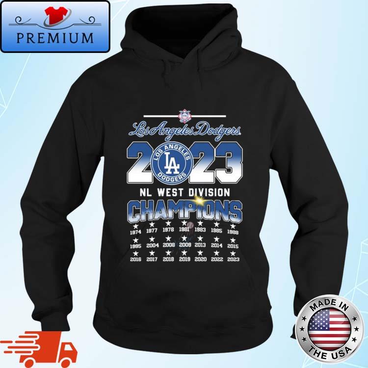 Los Angeles Dodgers NL West Division Champions 2023 Let's Go Dodgers  t-shirt, hoodie, sweater, long sleeve and tank top