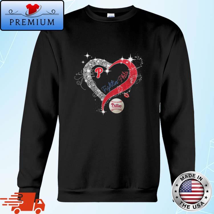 Original Philadelphia Phillies Fightin Phils Heart Shirt,Sweater, Hoodie,  And Long Sleeved, Ladies, Tank Top