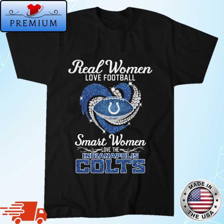 Colts Real Women Love Football Long sleeve shirt size large