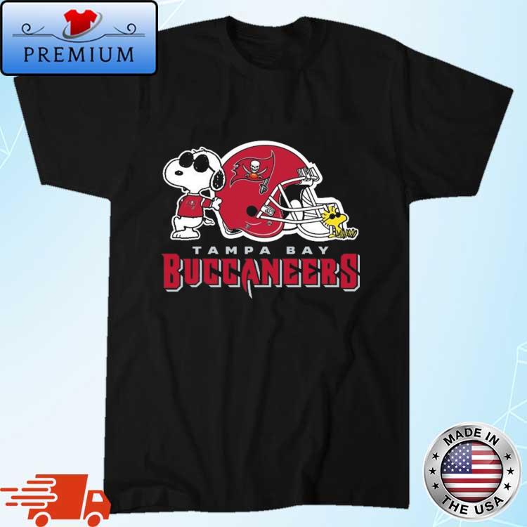 Tampa Bay Buccaneers Snoopy And Woodstock Football Helmet Logo