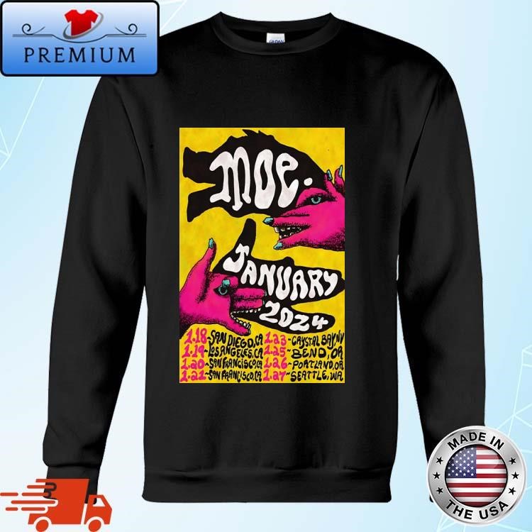 Official MOE January 2024 Tour Poster Shirt,Sweater, Hoodie, And Long ...
