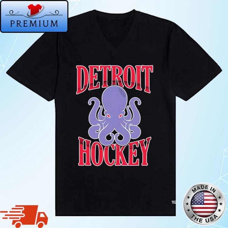 Official Detroit Hockey Octopus t-shirt, hoodie, sweater, long