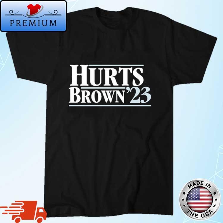 Jalen Hurts Hurts Brown 23 t-shirt, hoodie, sweater, long sleeve and tank  top