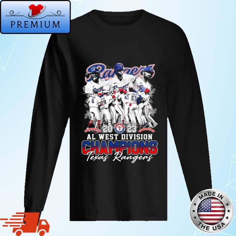 AL West Division Champions 2023 Texas Rangers shirt, hoodie, sweater, long  sleeve and tank top