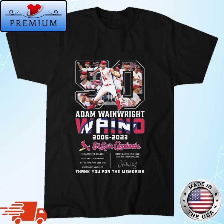 Quality Adam Wainwright 2005-2023 St Louis Cardinals Thank You