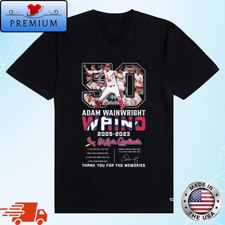 The Last Show 2023 Adam Wainwright St Louis Cardinals Thank You, Waino  Signatures Shirt, hoodie, sweater, long sleeve and tank top