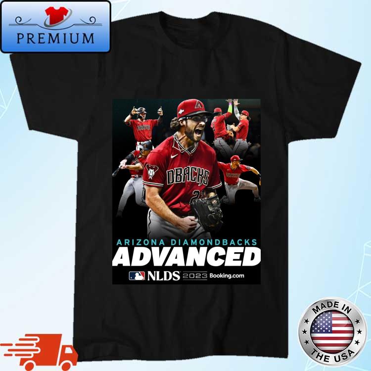 Official arizona Diamondbacks Advance To 2023 MLB NLDS Embrace The Chaos  Shirt,Sweater, Hoodie, And Long Sleeved, Ladies, Tank Top