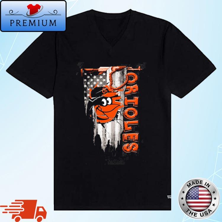 Baltimore Orioles Inside USA Flag 2023 Shirt - Teesplash Store