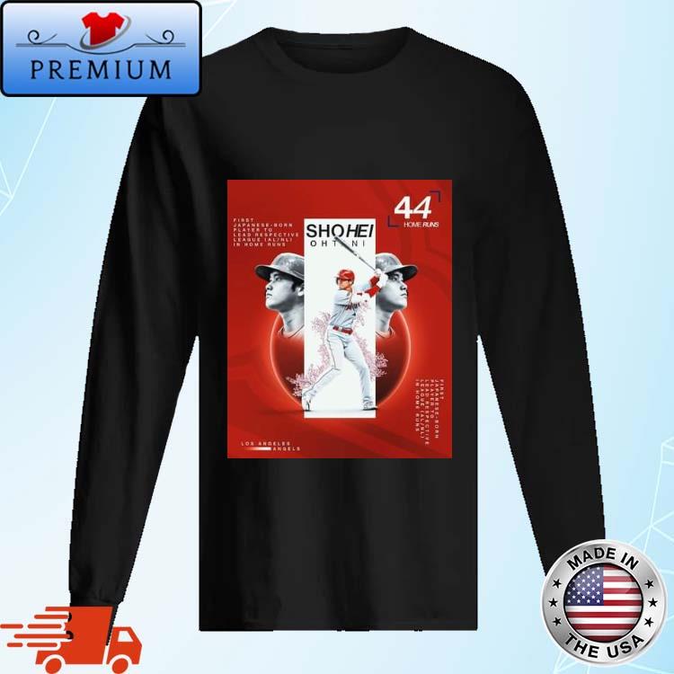 Congratulations Shohei Ohtani Is The First Japanese-born Player To Lead  Respective League Al Nl T-shirt,Sweater, Hoodie, And Long Sleeved, Ladies,  Tank Top