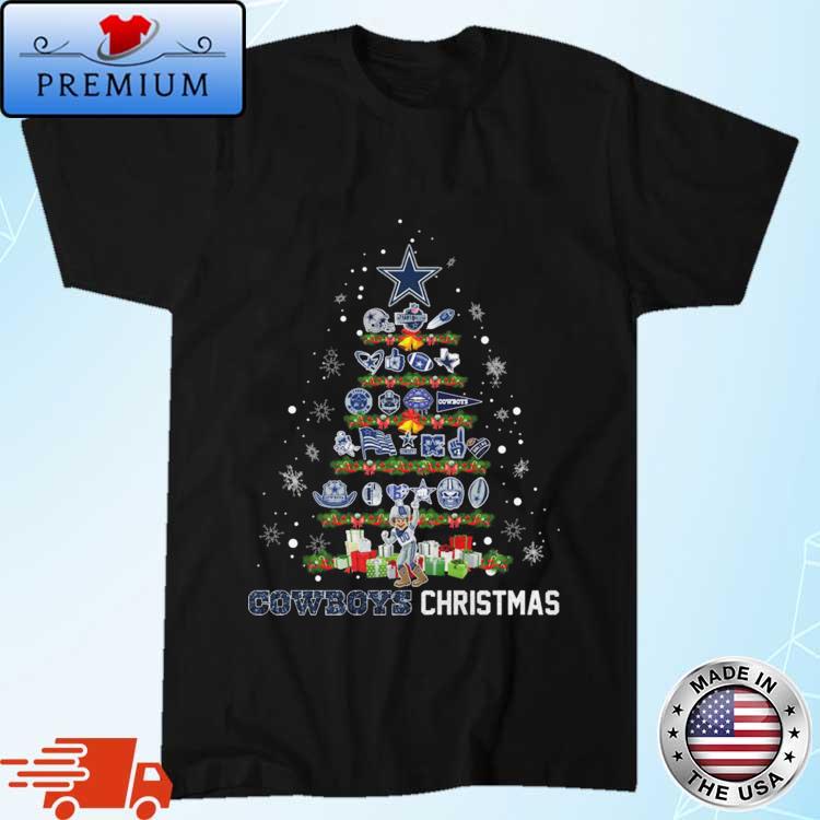 Dallas Cowboys Christmas Tree Christmas Shirt