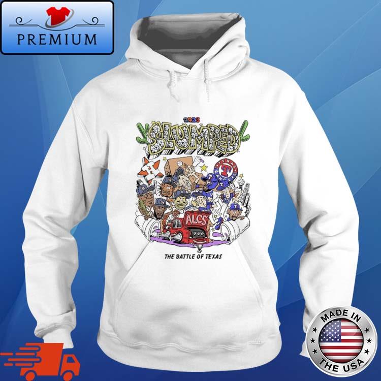Official slumped ALCS The Battle Of Texas 2023 T-Shirts, hoodie