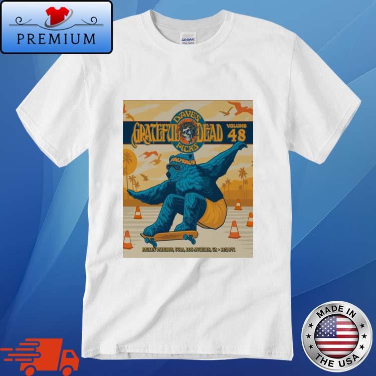 Grateful Dead dave's picks pauley pavilion shirt - Limotees