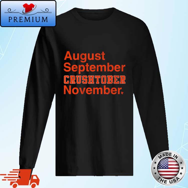 Official Houston Astros August September Crushtober November t