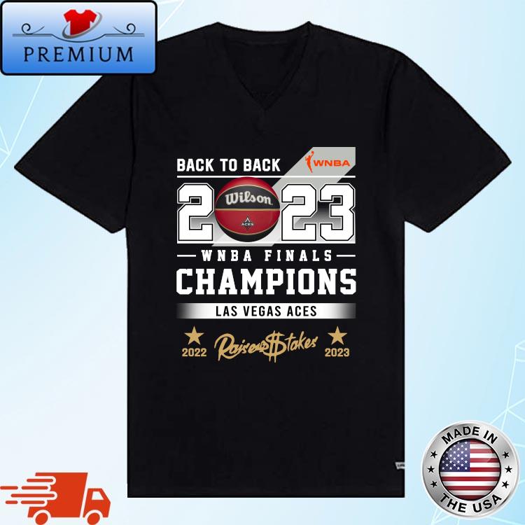 Back To Back Wnba Champs Aces Lv 2022 - 2023 T-shirt,Sweater, Hoodie, And  Long Sleeved, Ladies, Tank Top