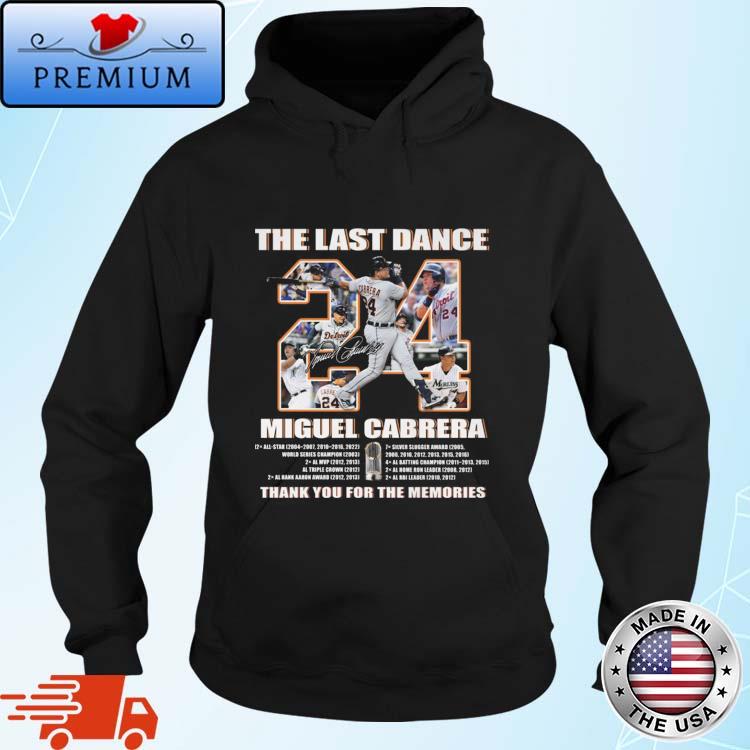 Miguel Cabrera The Last Dance Memories T Shirt, hoodie, sweater