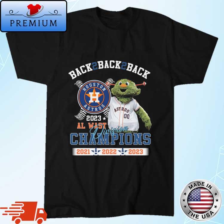 Houston Astros American League Champions 2021 T-Shirt Navy 2XL