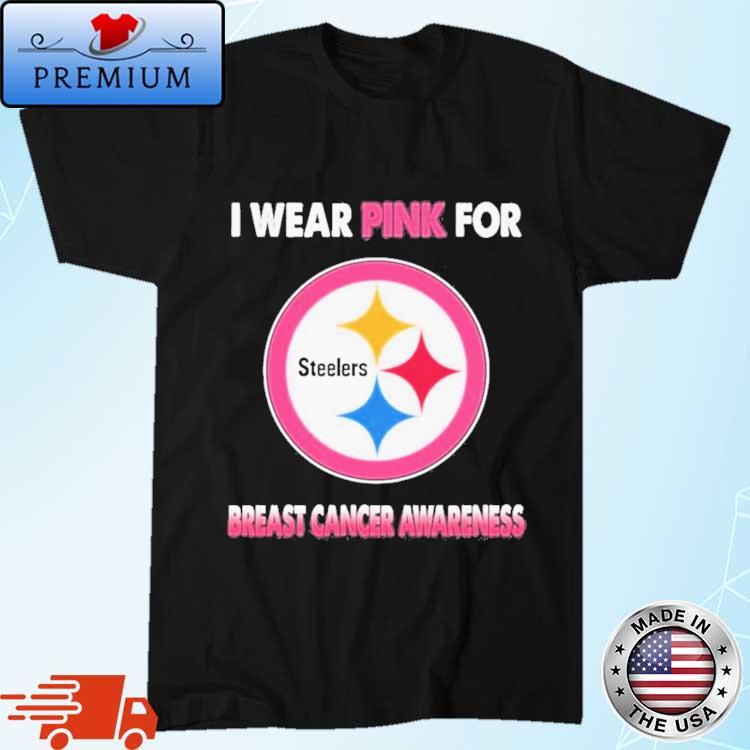 Official pittsburgh Steelers I Wear Pink For Breast Cancer