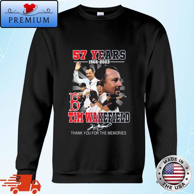 Official Tim wakefield 1966-2023 T-shirt, hoodie, tank top, sweater and  long sleeve t-shirt