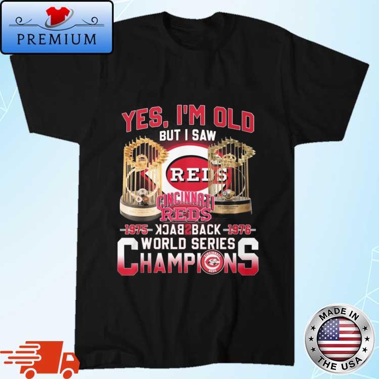 Cincinnati Reds Back 2 Back World Series Champions Shirt, hoodie, sweater  and long sleeve