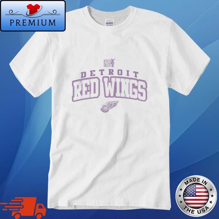 Original Detroit Red Wings Levelwear Youth Hockey Fights Cancer