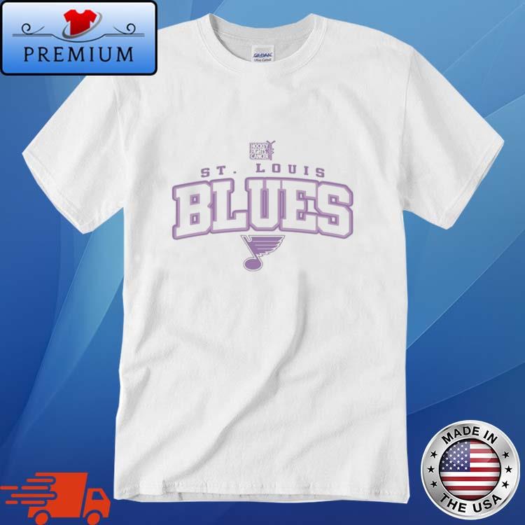 St. Louis Blues Levelwear Hockey Fights Cancer Richmond Shirt -  Reallgraphics