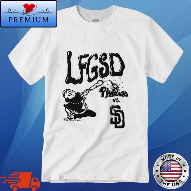 Official lfgsd phillies vs san diego padres shirt, hoodie