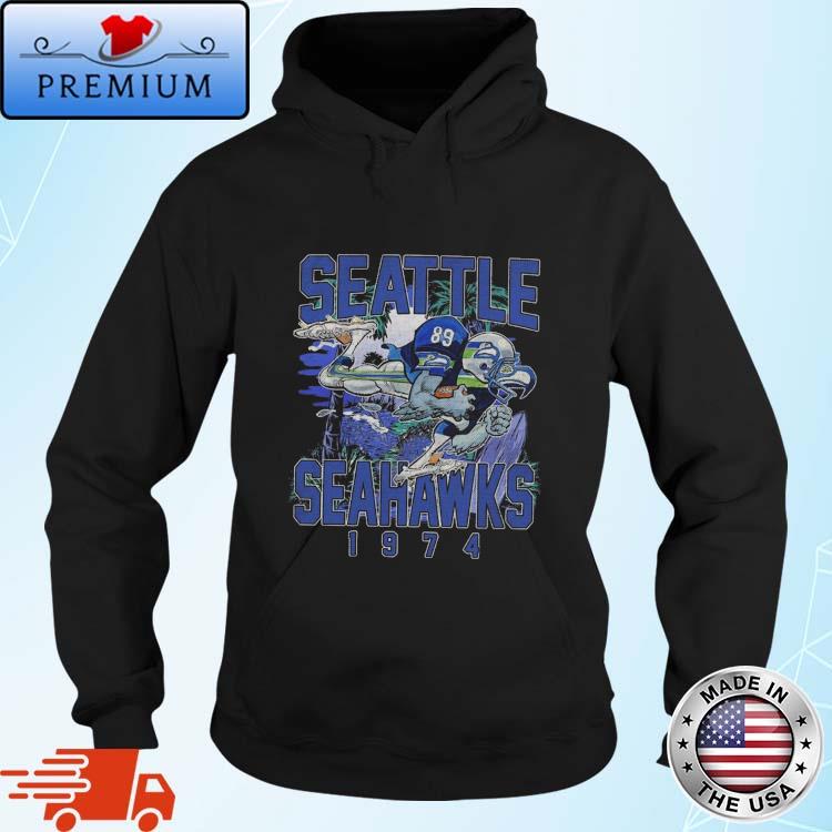 Seattle Football Crewneck Seahawks Sweatshirt Vintage 