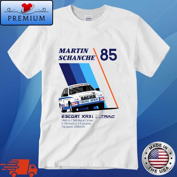 Martin Schanche 85 Mr Rallycross Escort Er3i Trac Shirt
