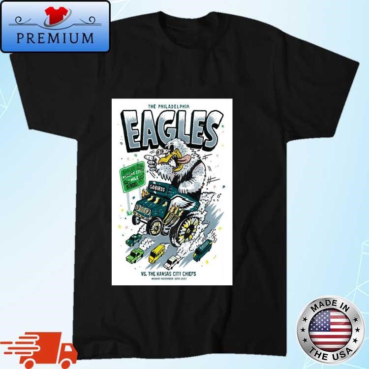 Official Eagles vs Chiefs Arrowhead Stadium Kansas City, MO 11 20 2023 Poster Shirt