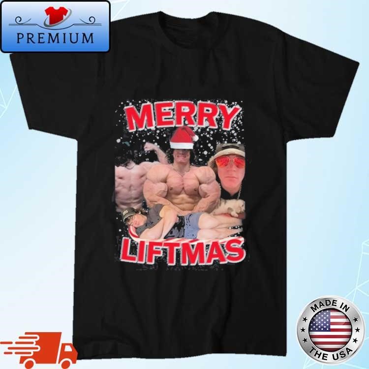 Official Merry Liftmas Sam Sulek Memes Shirt