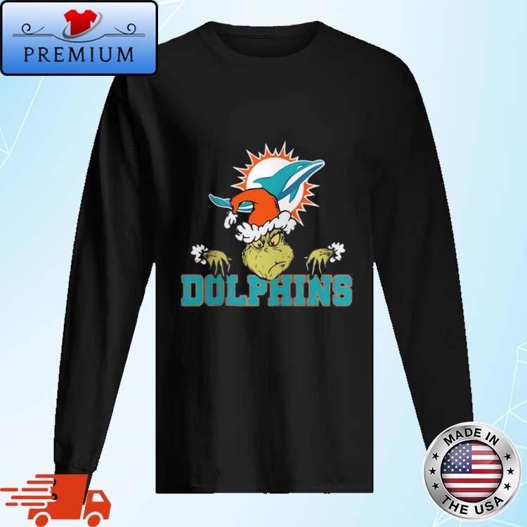 Official Miami Dolphins Grinch Christmas 2023 Shirt,Sweater, Hoodie ...