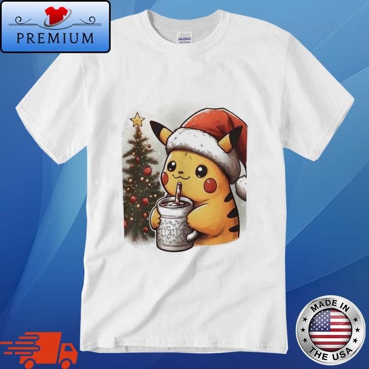 Official Pokemon Santa Pikachu Christmas Tree 2023 Sweatshirt