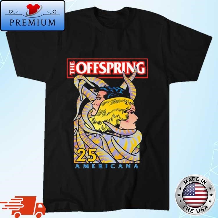 Official The Offspring Americana 25th Anniversary Shirt