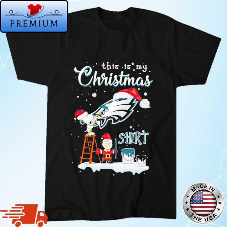 Snoopy Philadelphia Eagles Christmas shirt