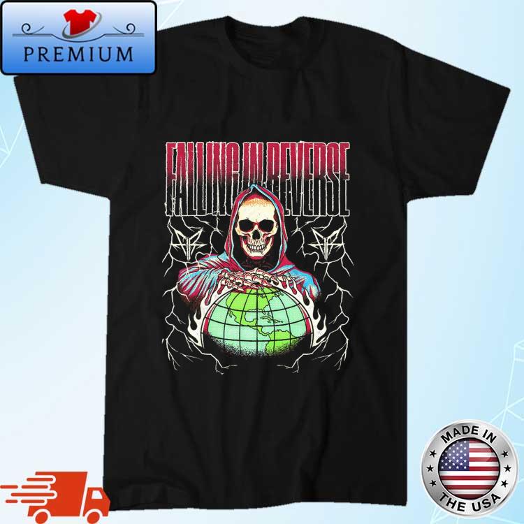 Official blanket Falling In Reverse Reaper 2023 Shirt