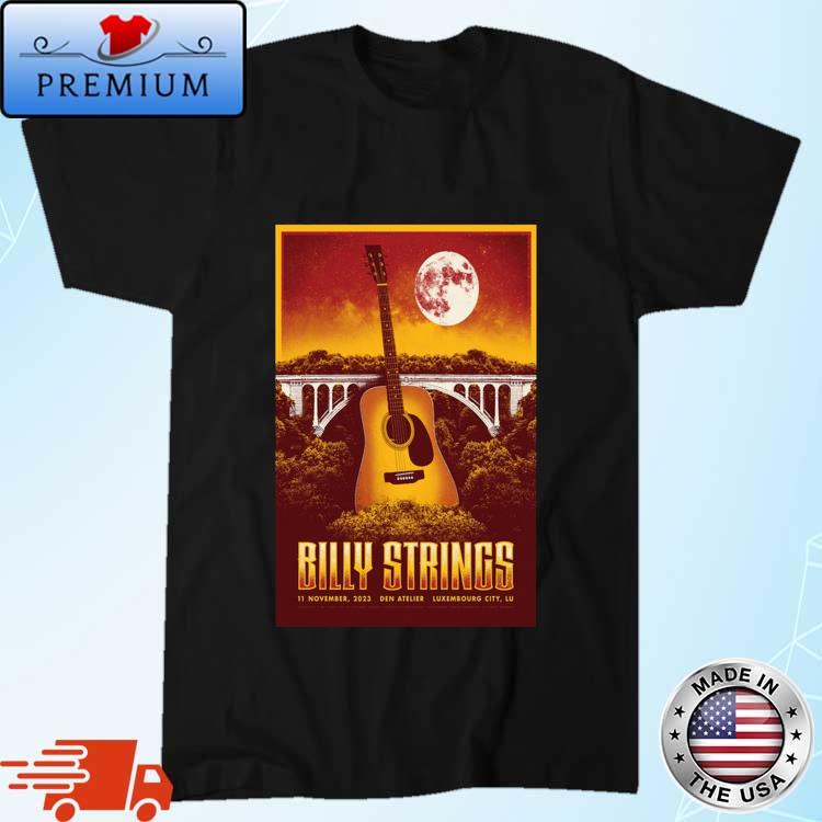Official luxembourg City, Lu Billy Strings November 11, 2023 Show At Den Atelier Shirt