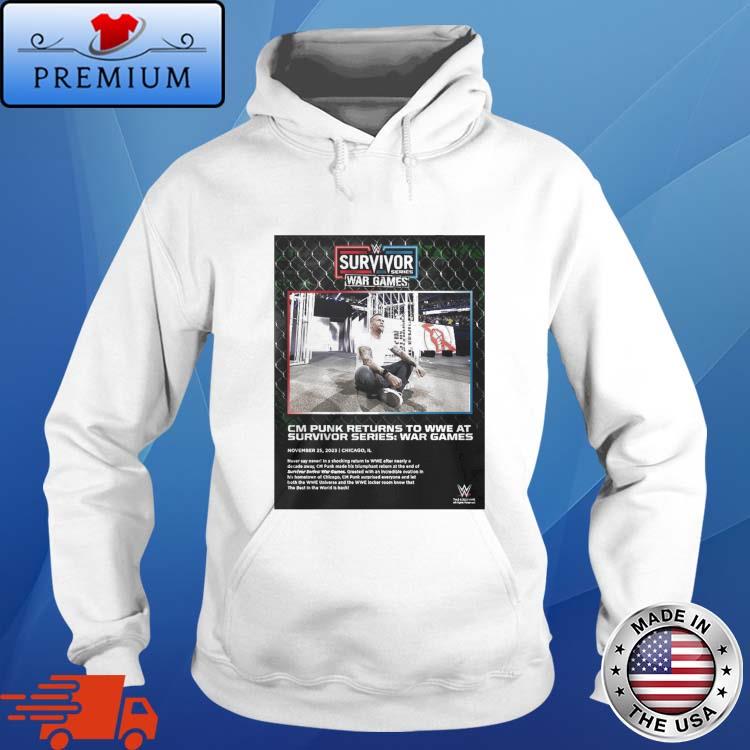 WWE Survivor Series 2023 War Games Chicago Illinois ornament, hoodie,  sweater and v-neck t-shirt