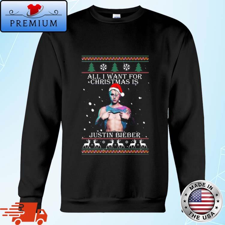 Justin bieber shop ugly christmas sweater