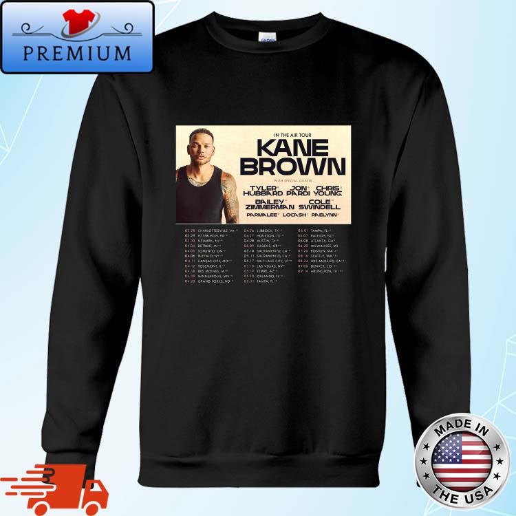 Official kane Brown In The Air Tour 2024 Concert Performance Schedule