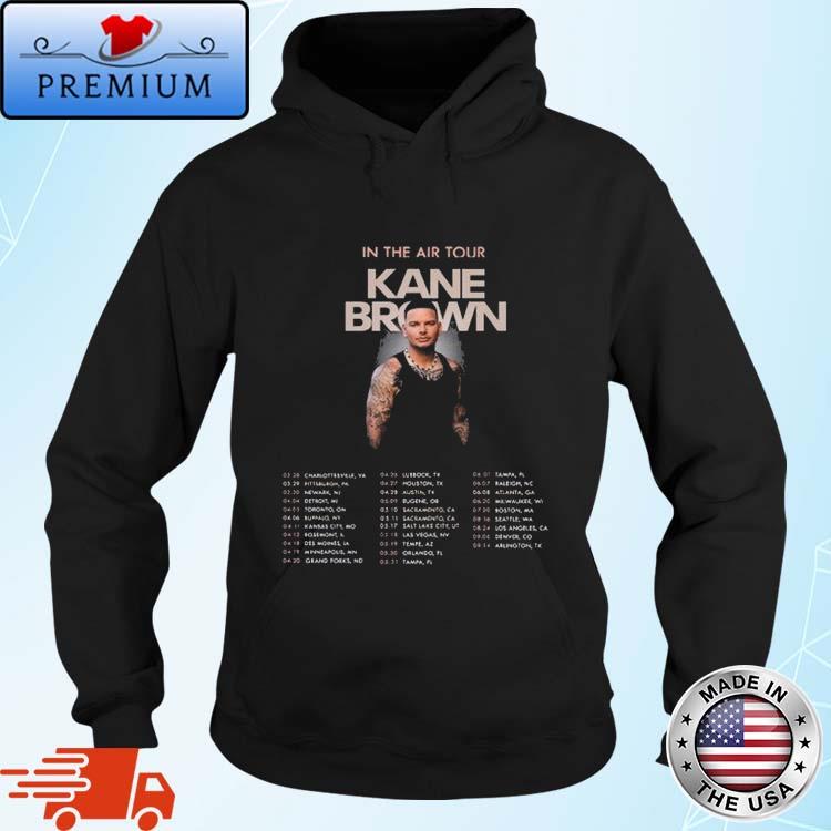 Official kane Brown In The Air Tour 2024 Performance Schedule Shirt