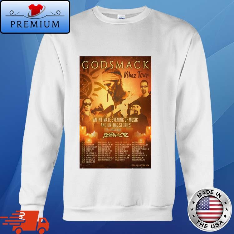 Original godsmack Vibez 2024 North American Tour TShirt,Sweater