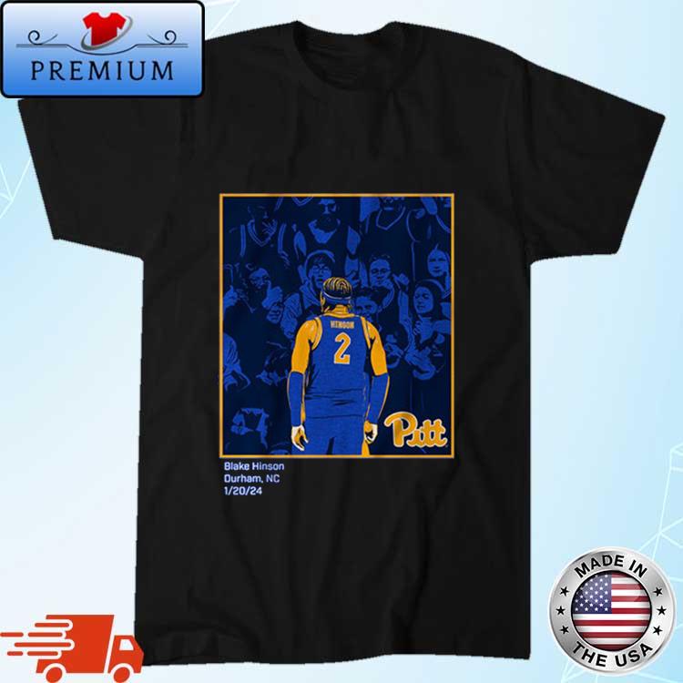 Official pitt Basketball Blake Hinson Hang It In The Louvre Shirt