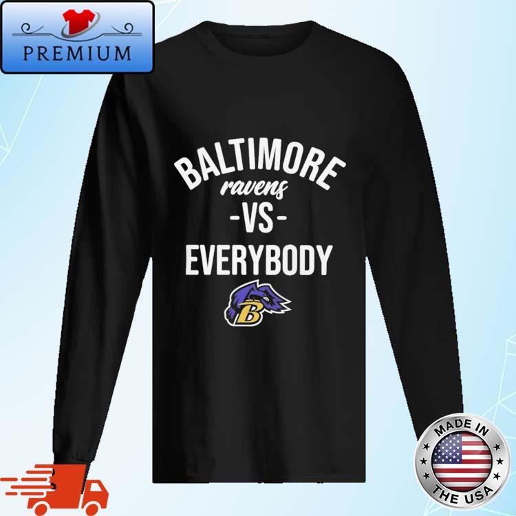 Official baltimore Ravens Vs Everybody 2024 Shirt,Sweater, Hoodie, And ...