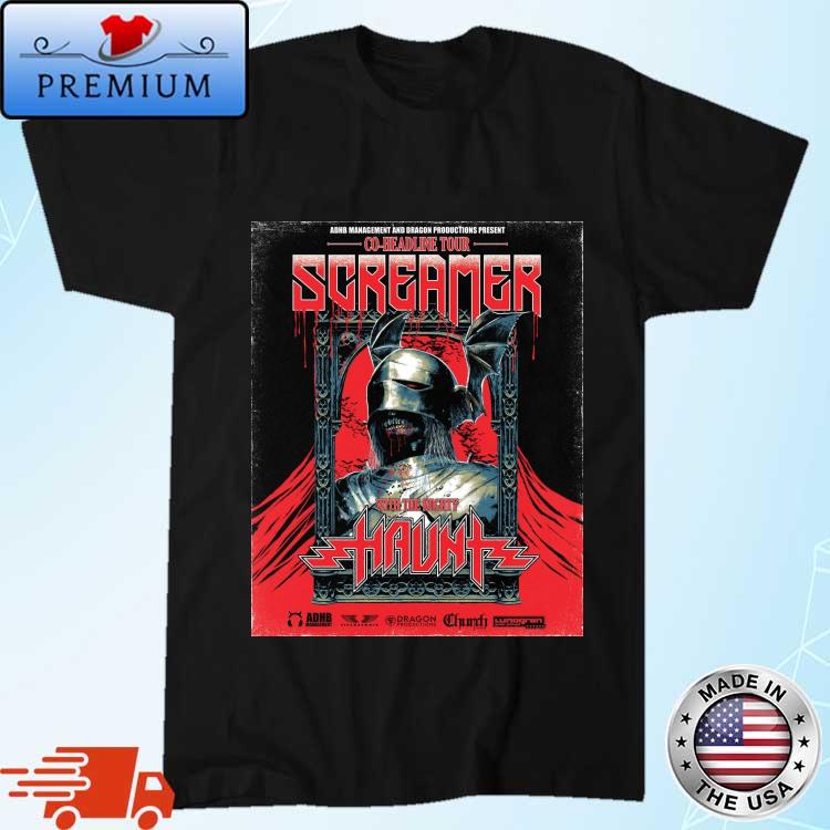 Official screamer Haunt Co-Headline Tour 2024 Shirt